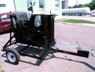 Rupp Hydraulic Calf Table Trailer