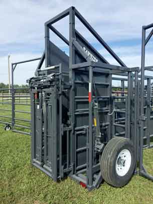 Head Gate Option for Portable Corral